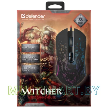 Игровая мышь Defender Witcher GM-990 картинка 5